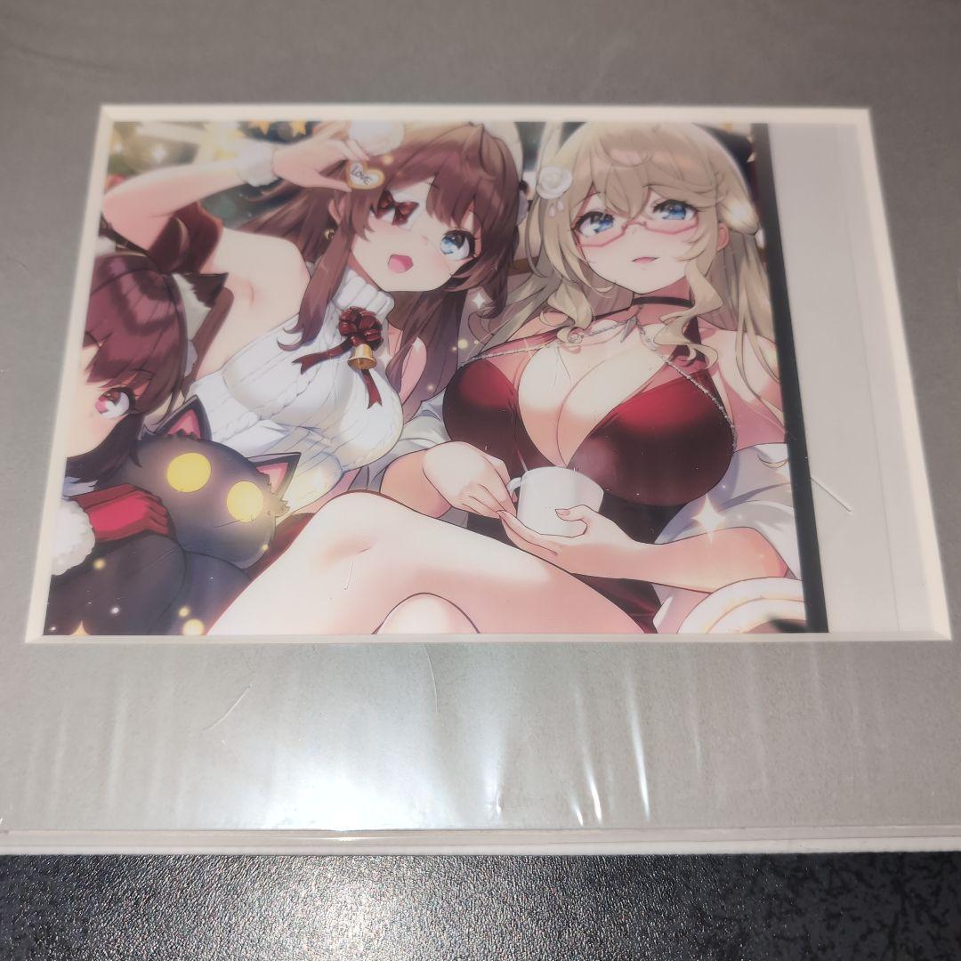 【新品未使用未開封品】雀魂　クリスマス衣装　記念ペーパースタンド