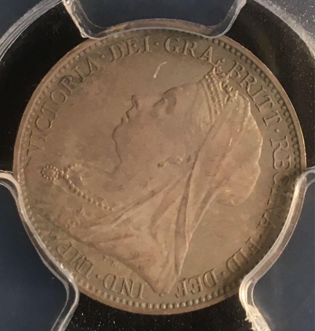 【希少】1896年 ヴィクトリア女王 PCGS PL64