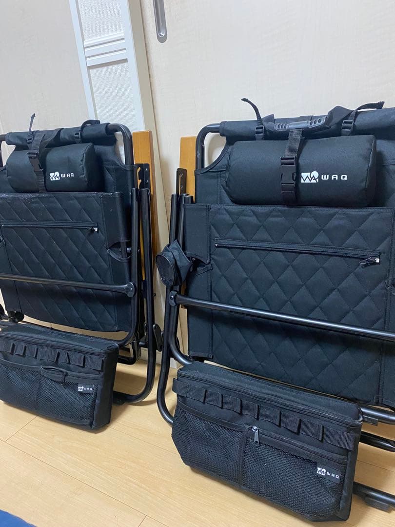 WAQ リクライニングローチェア　2個セット