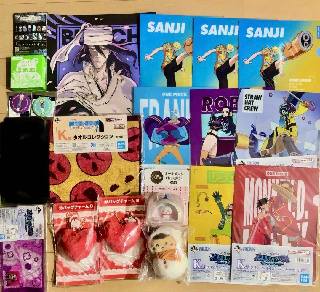 アニメグッズ 約200点 まとめ売り 缶バッジ アクスタ ステッカー 一番くじ