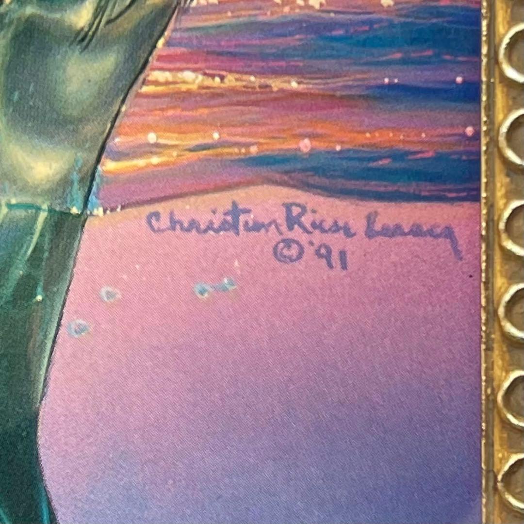 【あの頃欲しかった!世界限定225ラッセン】Lassenサイン入りキャンバス額装