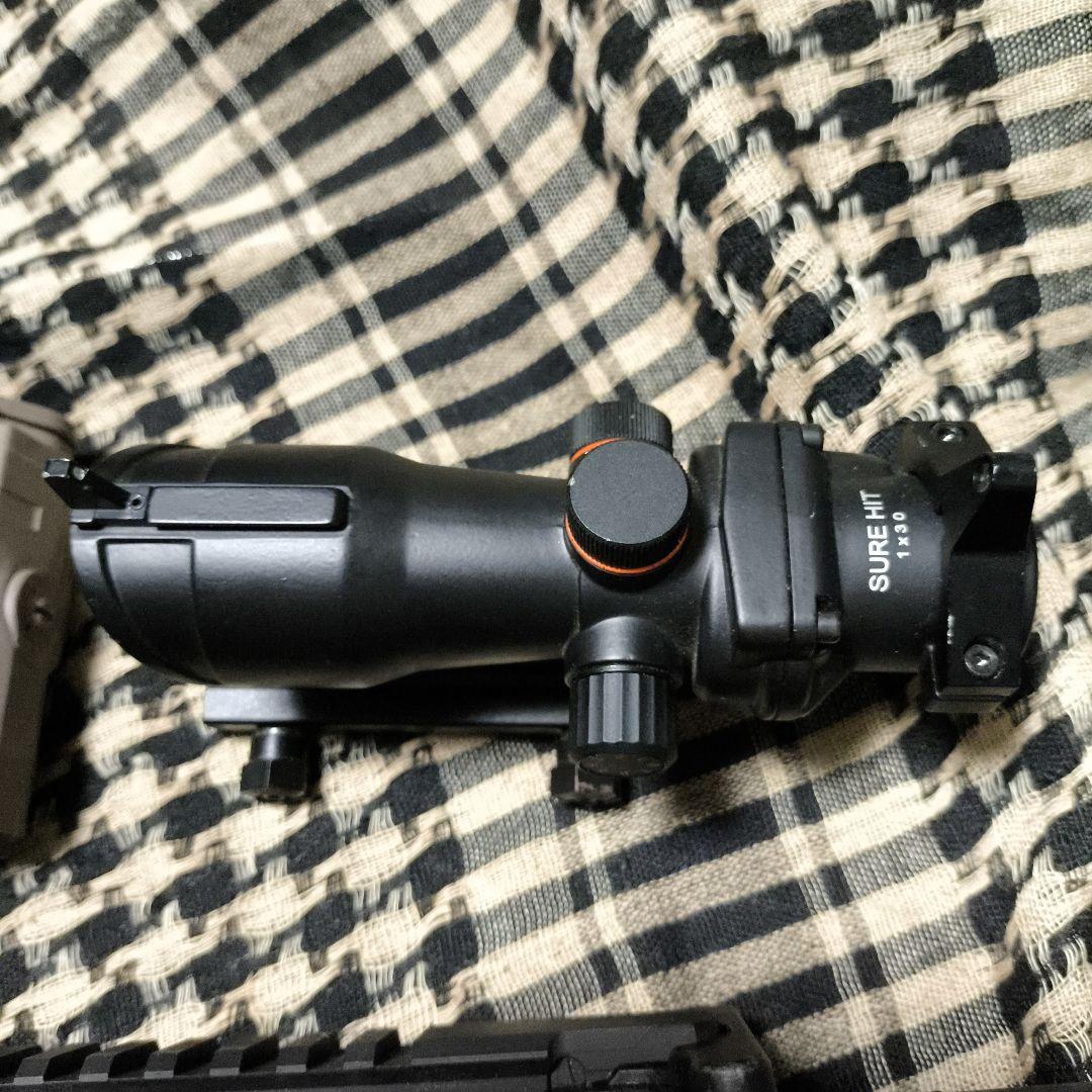 1 東京マルイ製　MWS マガジン3本　サイレンサー　ACOG　ガスブロ