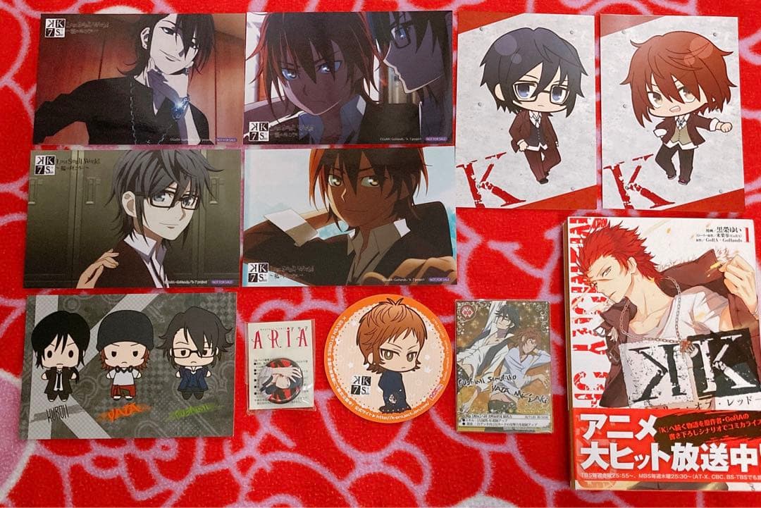 アニメK メモリー・オブ・レッド 黒榮ゆい サイン本 伏見猿比古 八田美咲セット