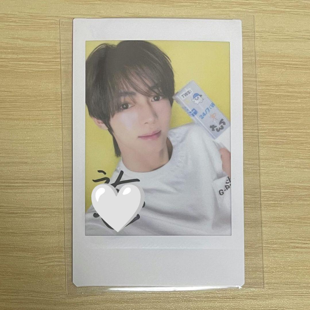 TWS ハンジン 直筆サイン入り インスタントフォト チェキ