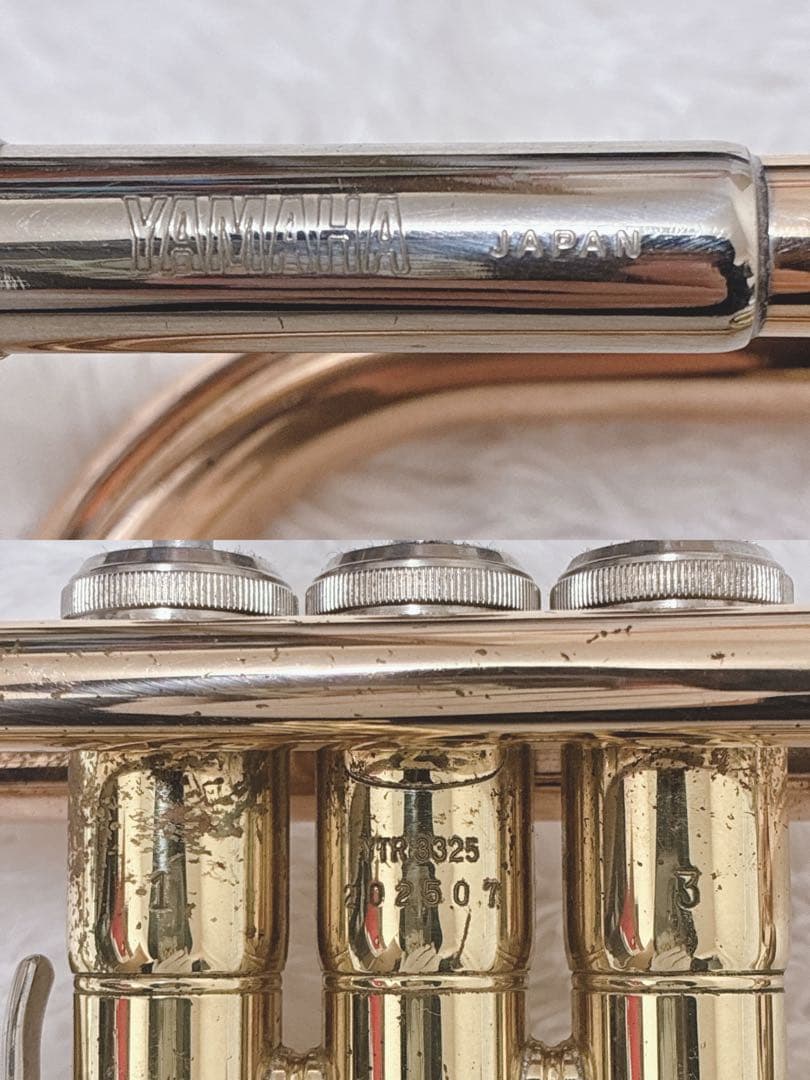 【廃盤】YAMAHA ヤマハ YTR-3325 トランペット　本体のみ　希少