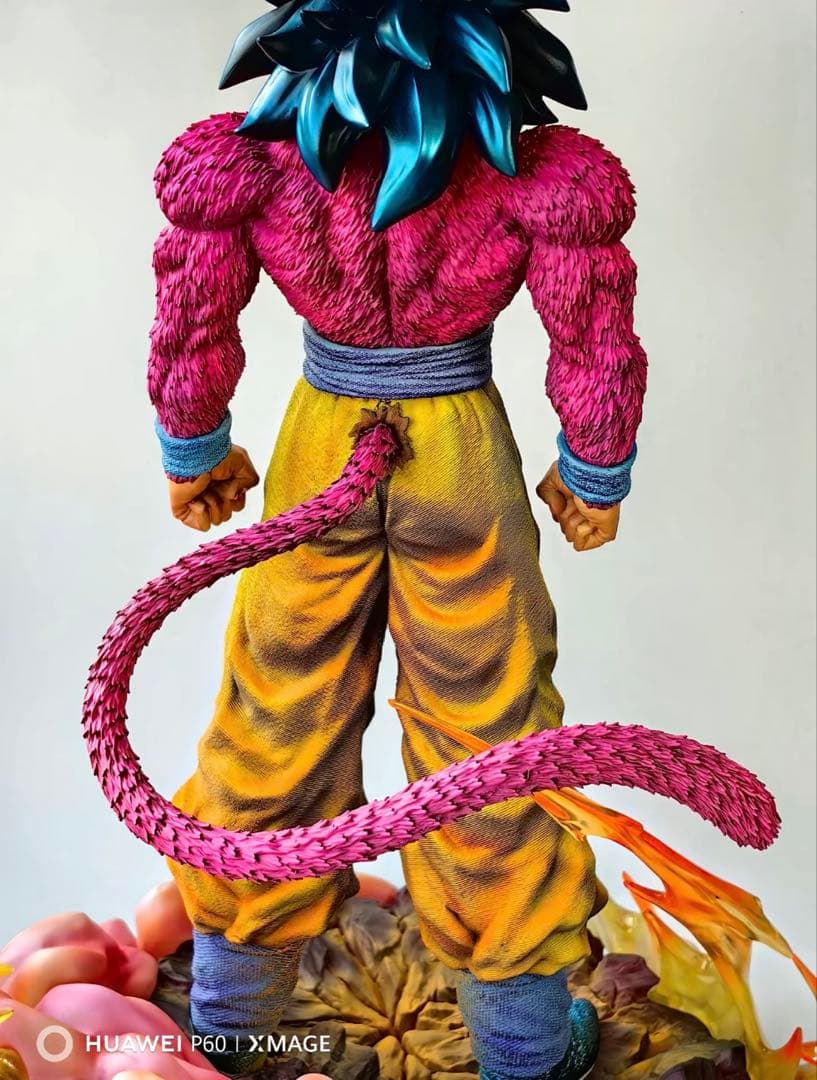 ドラゴンボールガレージキット　超サイヤ人4孫悟空　レジン スタチュー　完成品