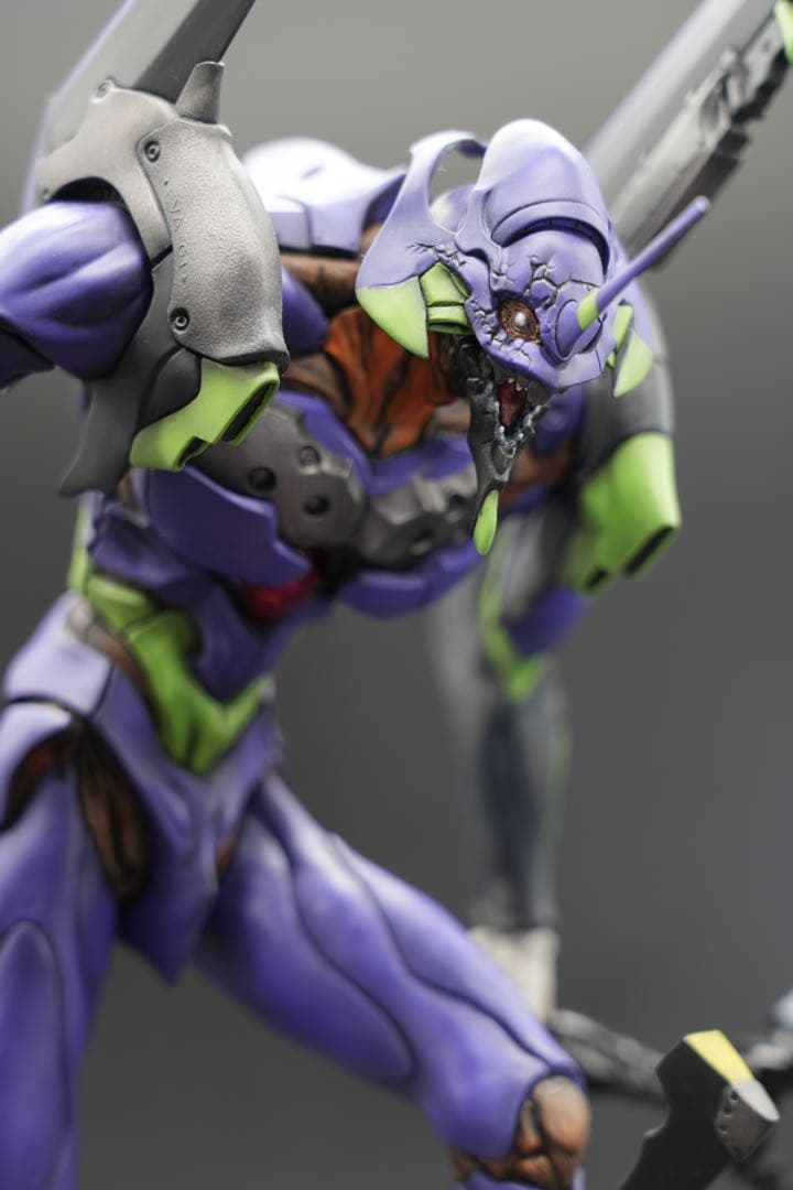 【プラモデル完成品】アートプラ　エヴァンゲリオン初号機　暴走