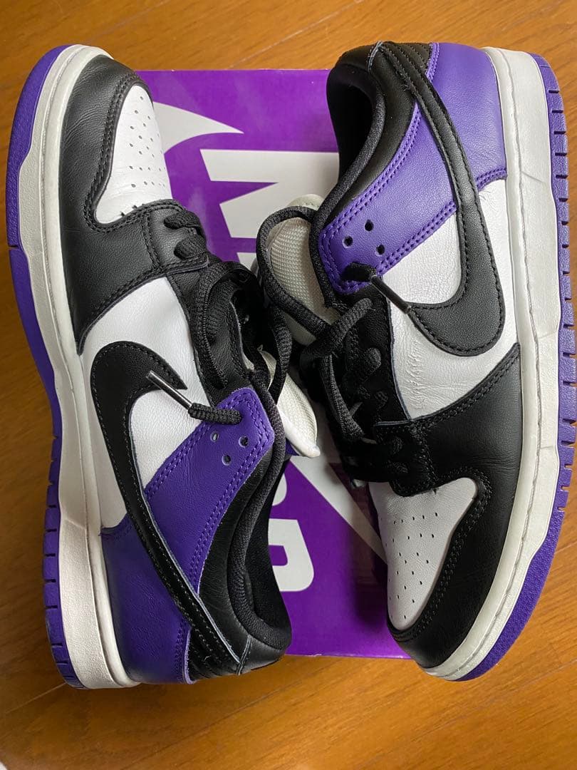 NIKE SB Dunk Low ブラック/パープル