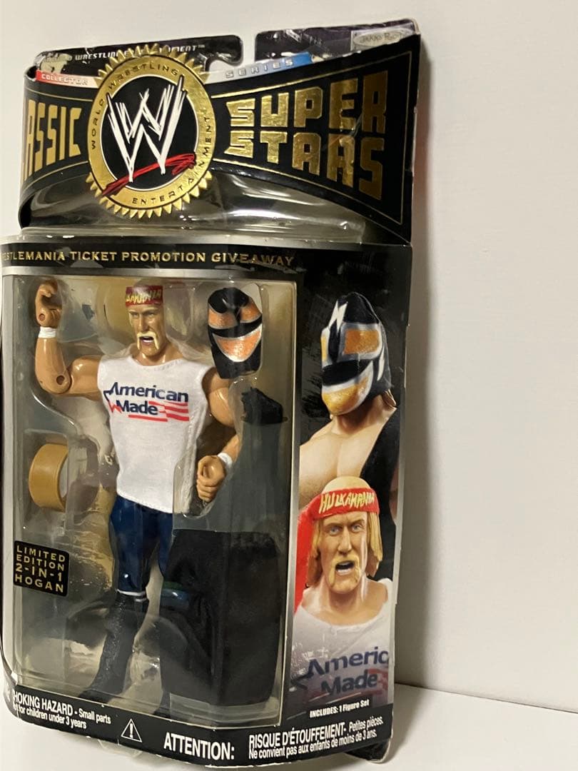 激レア！WWE クラシックスーパースターズ ハルク・ホーガン フィギュア