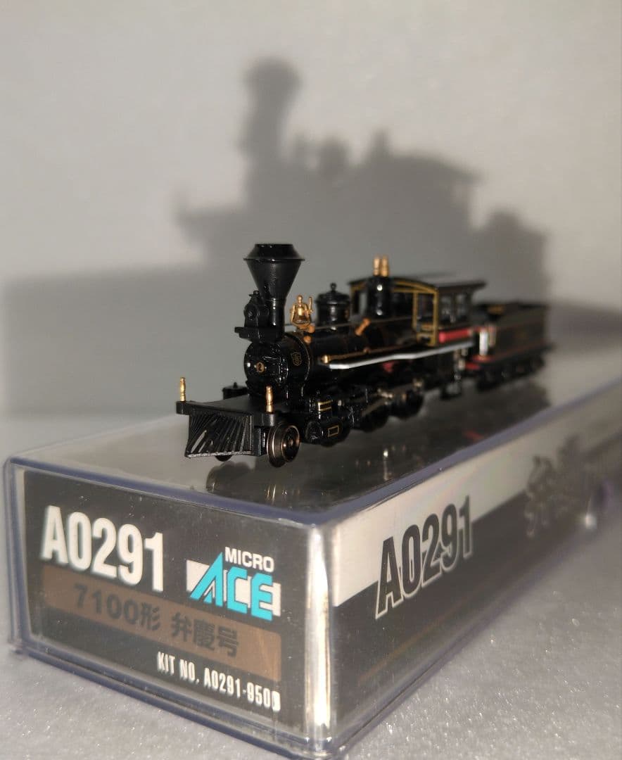 鉄道模型 7100形 弁慶号 蒸気機関車
