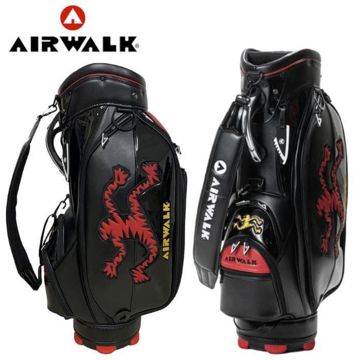 新品 AIRWALK GOLF エアーウォーク キャディバッグ BK