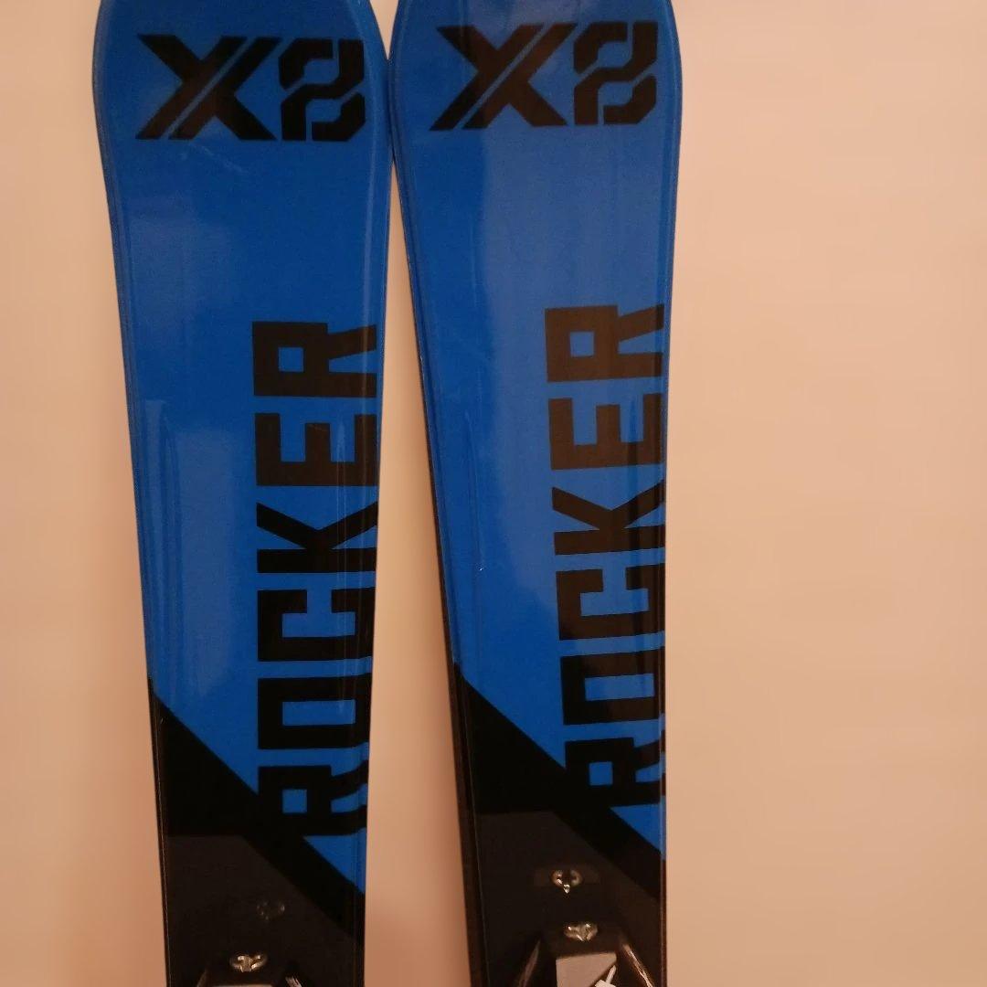 スキー、ブーツ、ストック、ブーツケース、スキー入れ5点セット