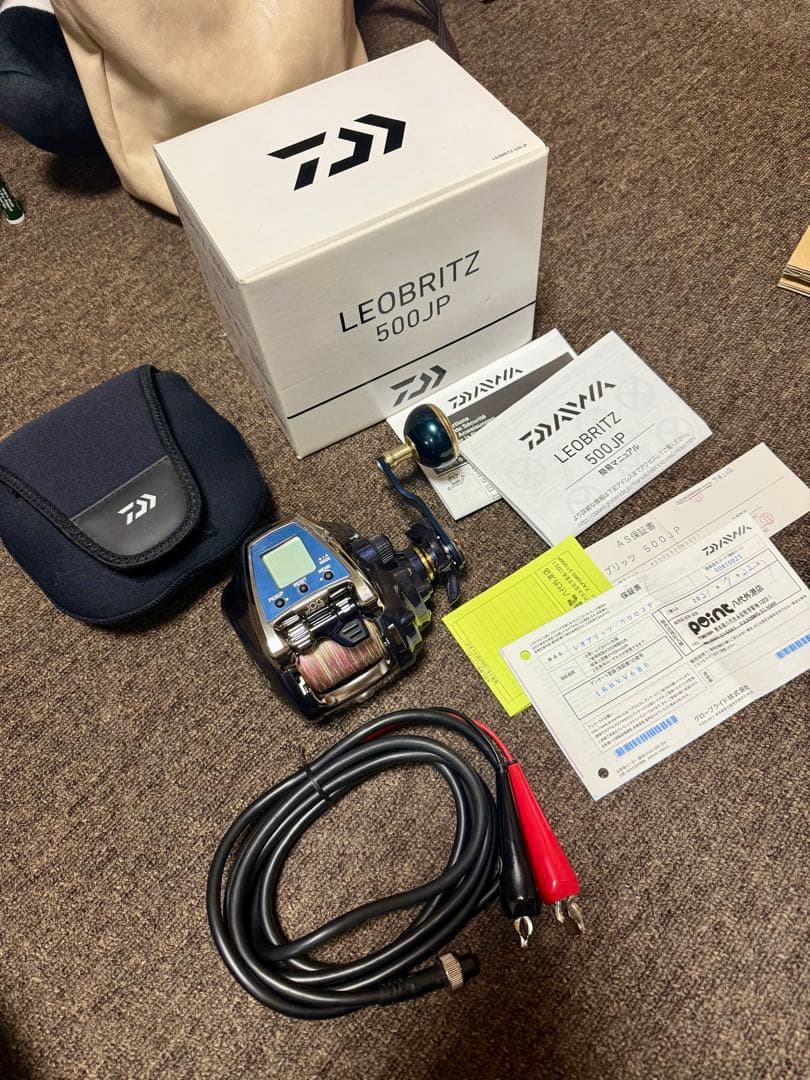 DAIWAダイワ 高性能電動リール、LEOBRITZ 500JP
