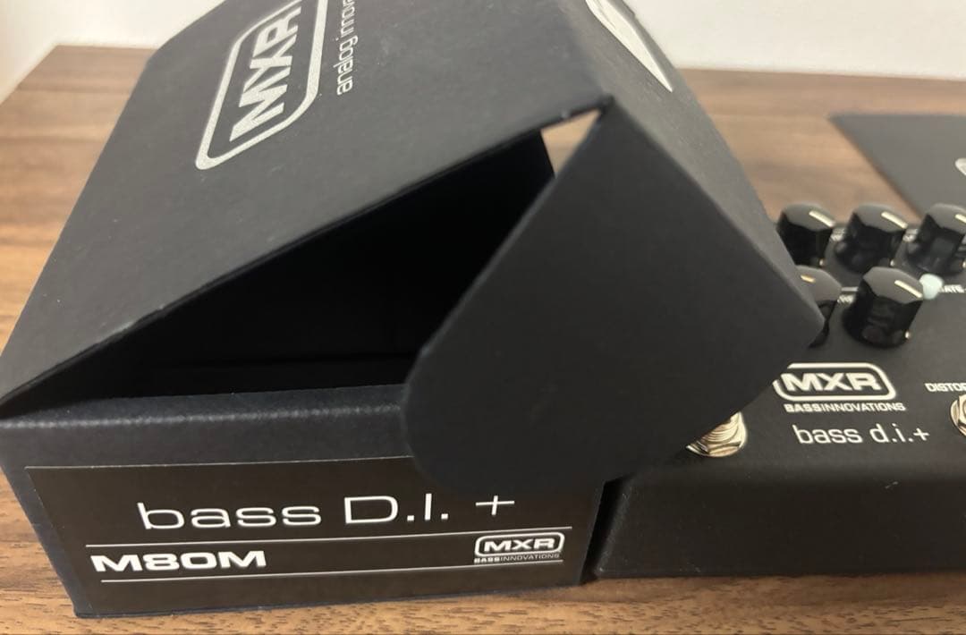 定番 超美品超良品 MXR M80M bass d.i.+ ベースエフェクター
