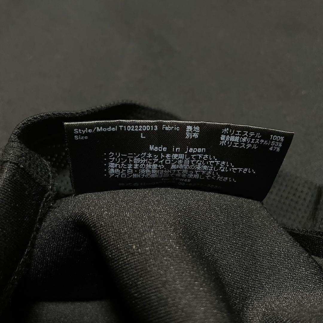 TFW49 モックネック　Tシャツ ブラック　L junhashimoto