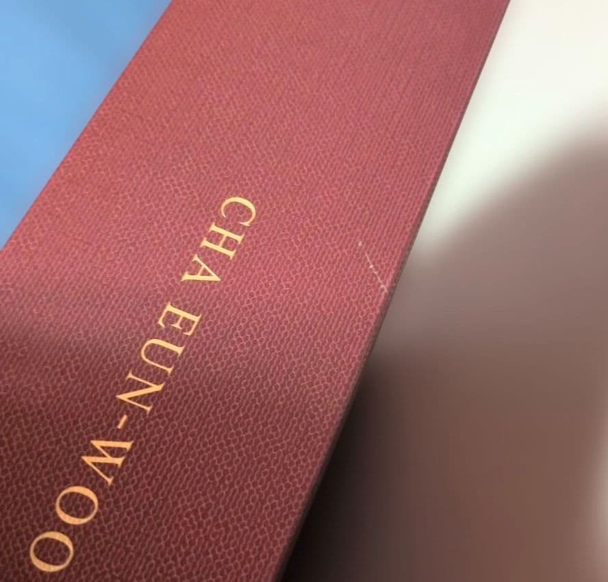 美品 ASTRO チャウヌ 2023 フォトブックＬＡ Ver.Ａ 特典ラキドロ