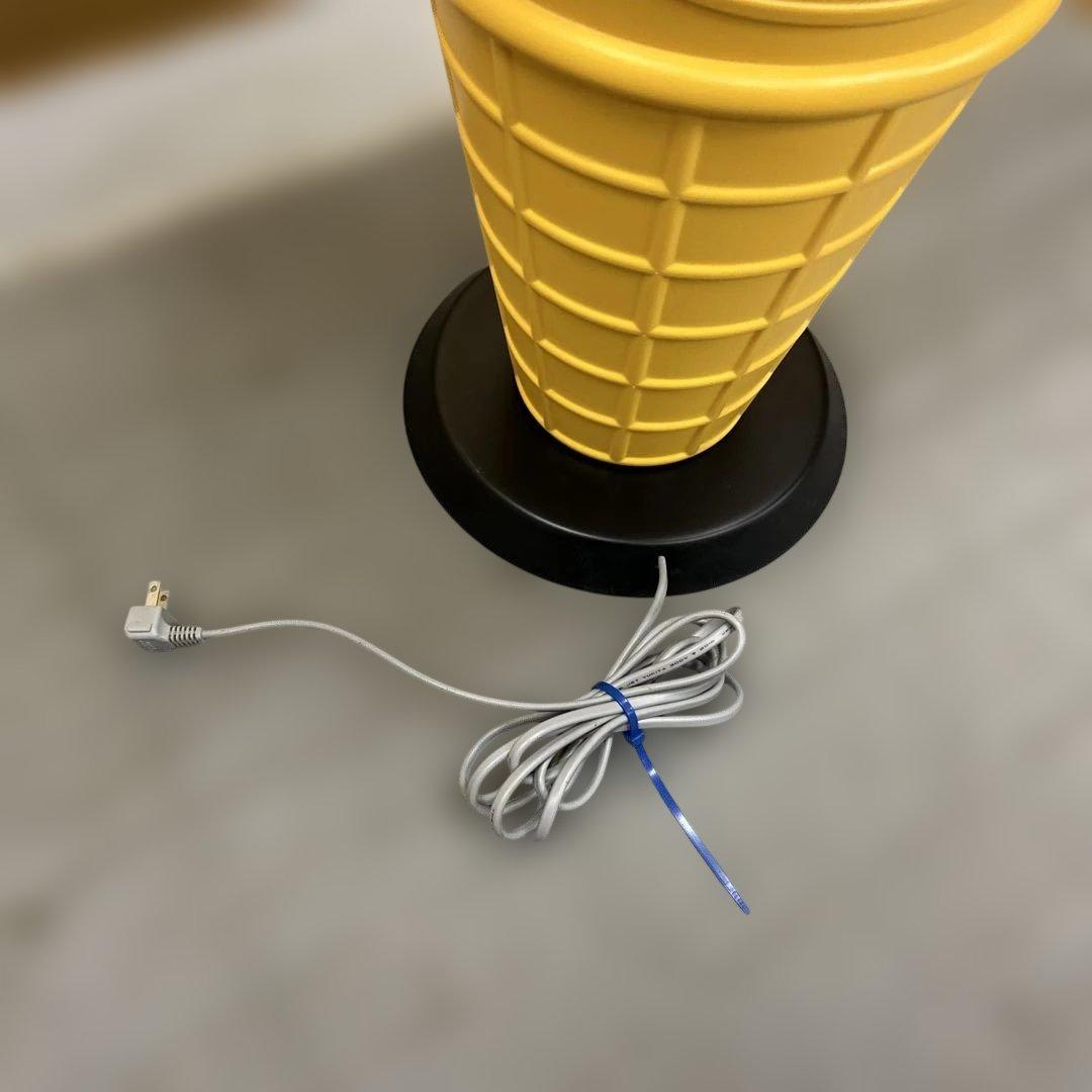 業務用非売品　ソフトクリーム電飾看板　あんどん93センチ　照明　ディスプレイ