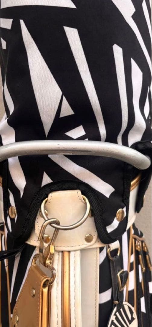 AKIRA ゴルフバッグ ストライプデザイン