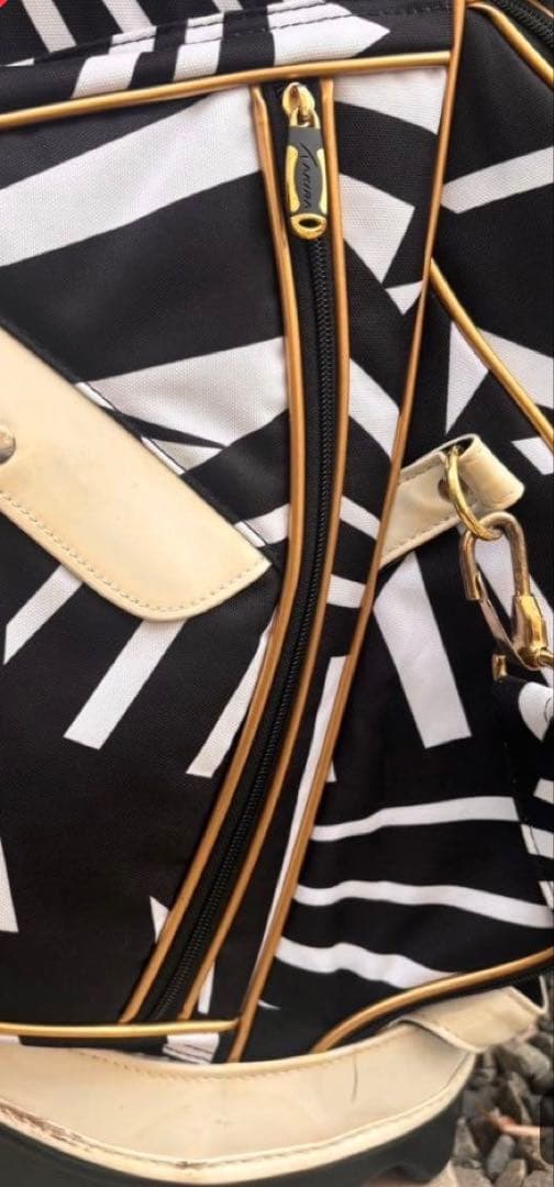 AKIRA ゴルフバッグ ストライプデザイン