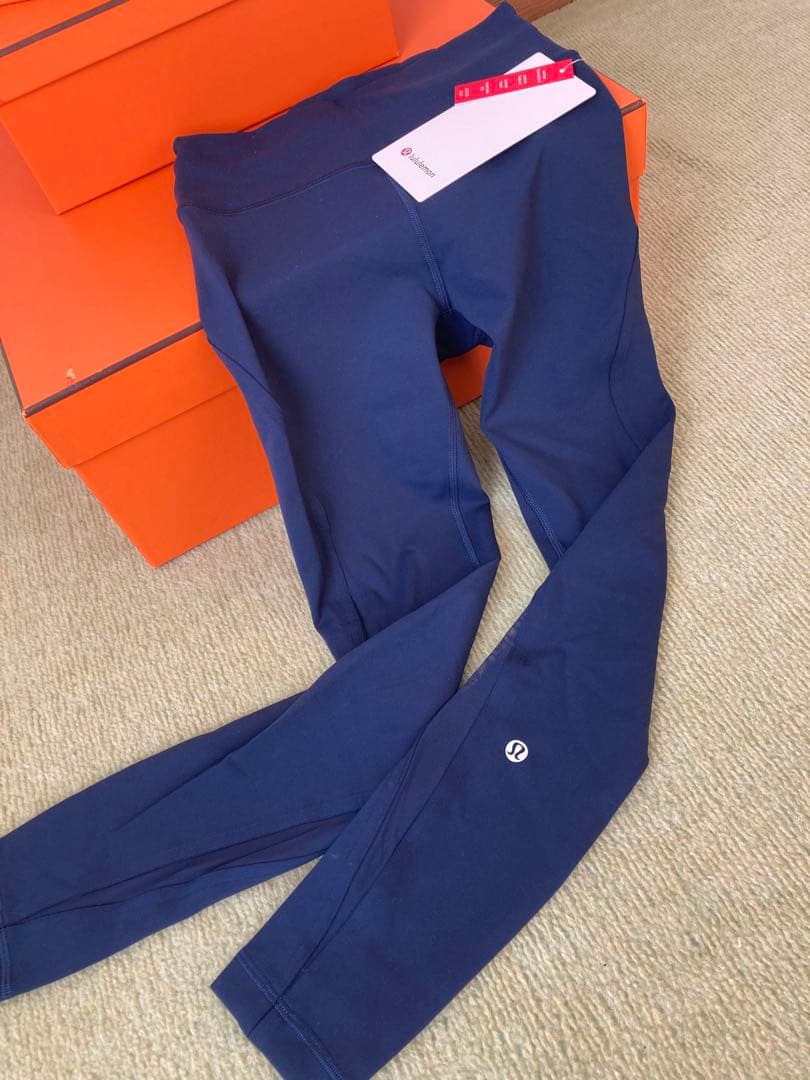 Wunder Trainメッシュパネルハイライズタイツ24インチアジアンフィット