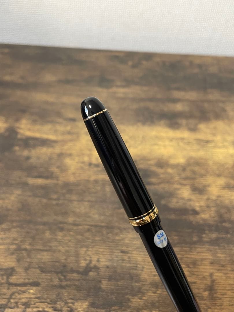 新品未使用　2015年製　SMニブ (中字軟)　74 14金　ゴールド　万年筆