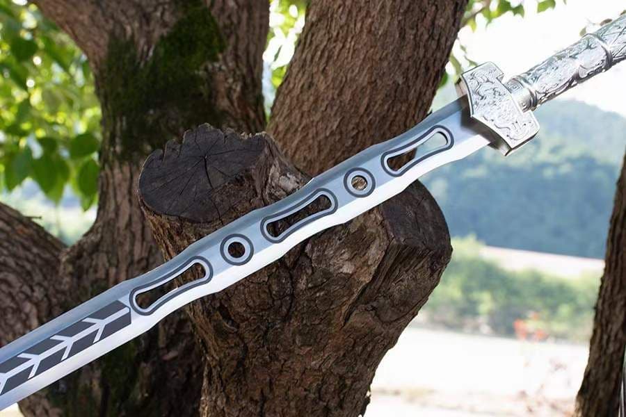 冷御寒山-漢剣 古兵器 武具　刀装具　日本刀　模造刀 居合刀