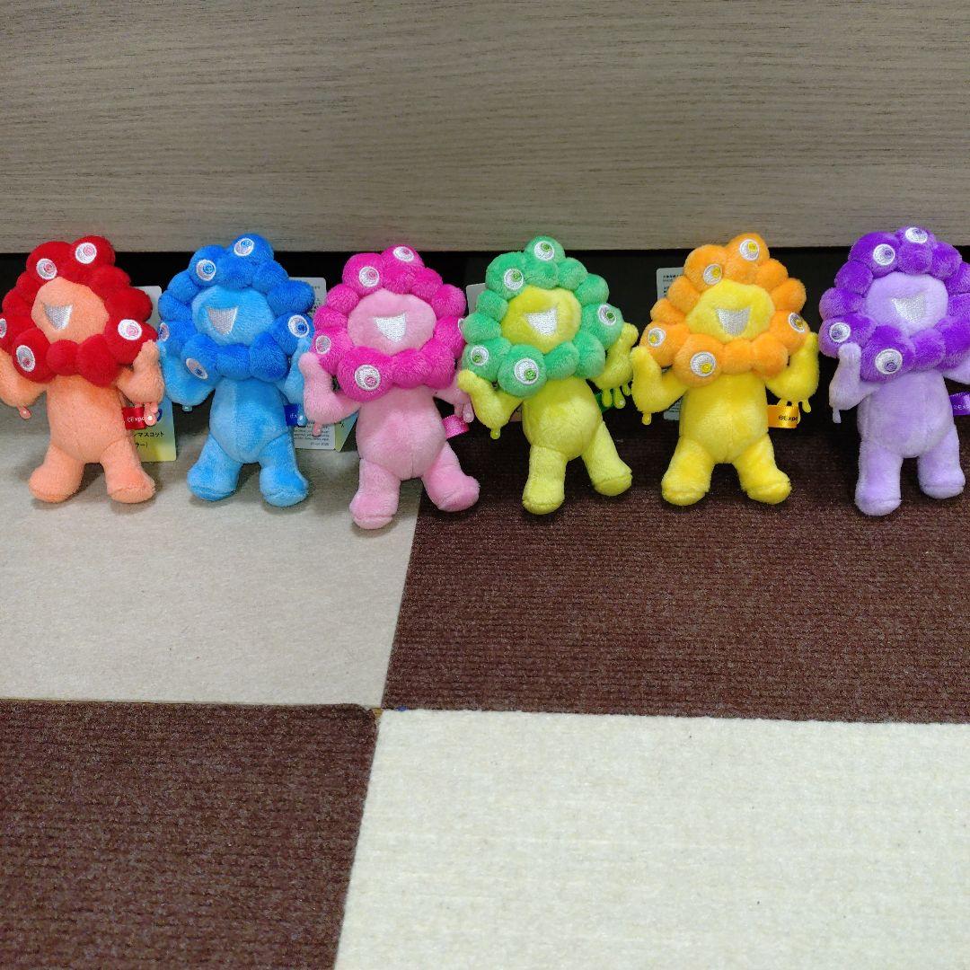 【新品お顔厳選！】推しカラーミャクミャク6体