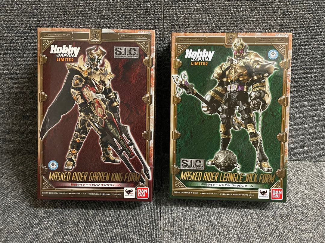 s.i.c. 仮面ライダーギャレン キングフォーム、レンゲル ジャックフォーム