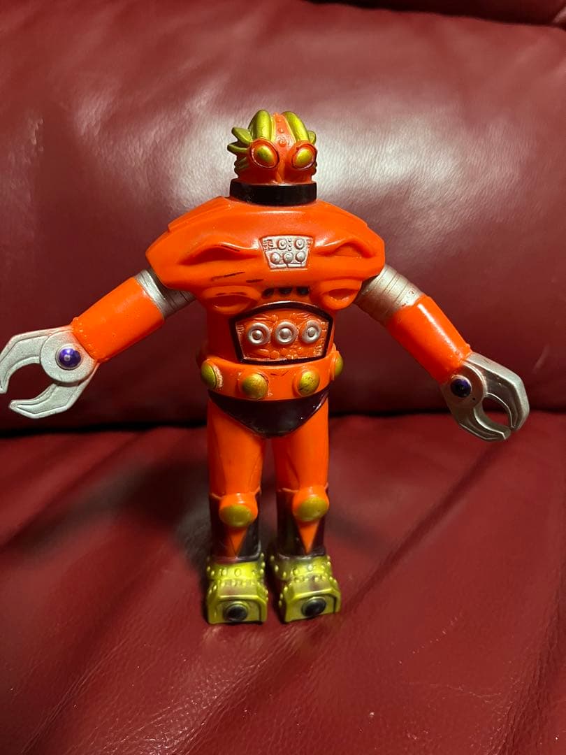 【当時物】ブルマァク　冒険ロックバット　ブレイザー　ソフビ　フィギュア