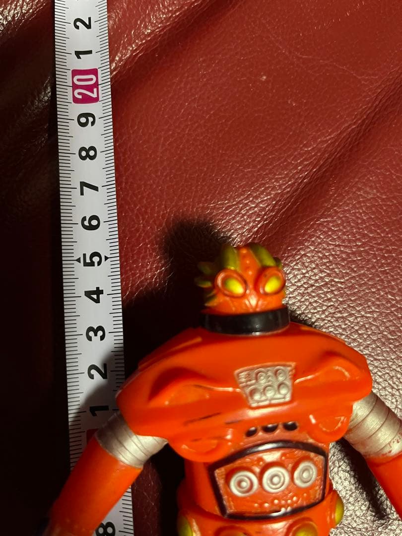 【当時物】ブルマァク　冒険ロックバット　ブレイザー　ソフビ　フィギュア