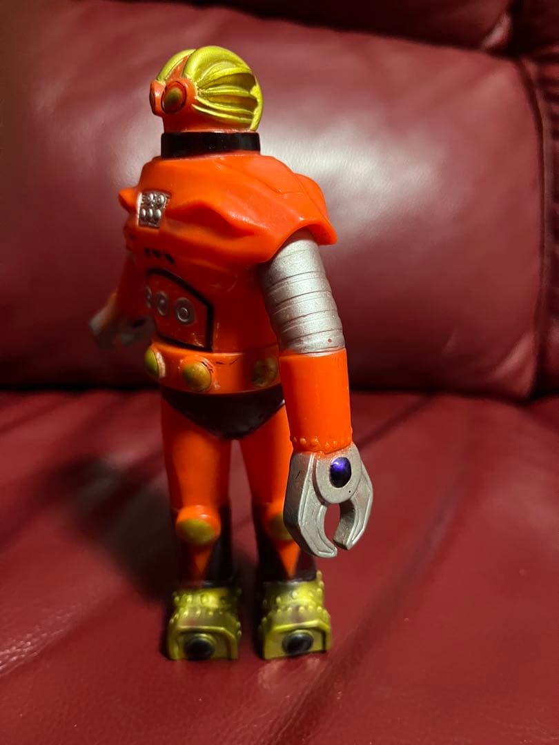 【当時物】ブルマァク　冒険ロックバット　ブレイザー　ソフビ　フィギュア