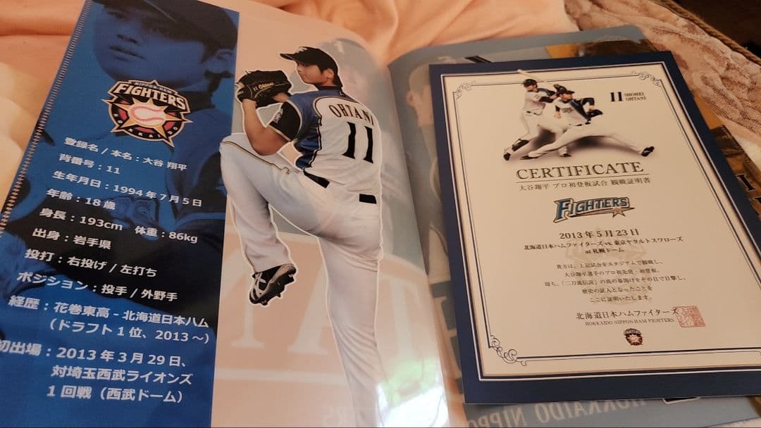 大谷翔平 クリアファイルセット