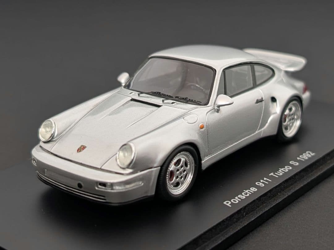 スパーク 1/43 ポルシェ 911 ターボ S 1992 シルバー