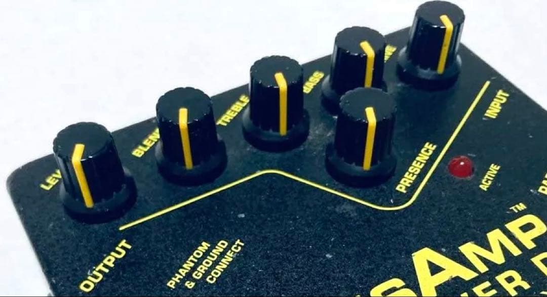 Tech 21 SansAmp Bass D DI ベース エフェクタ