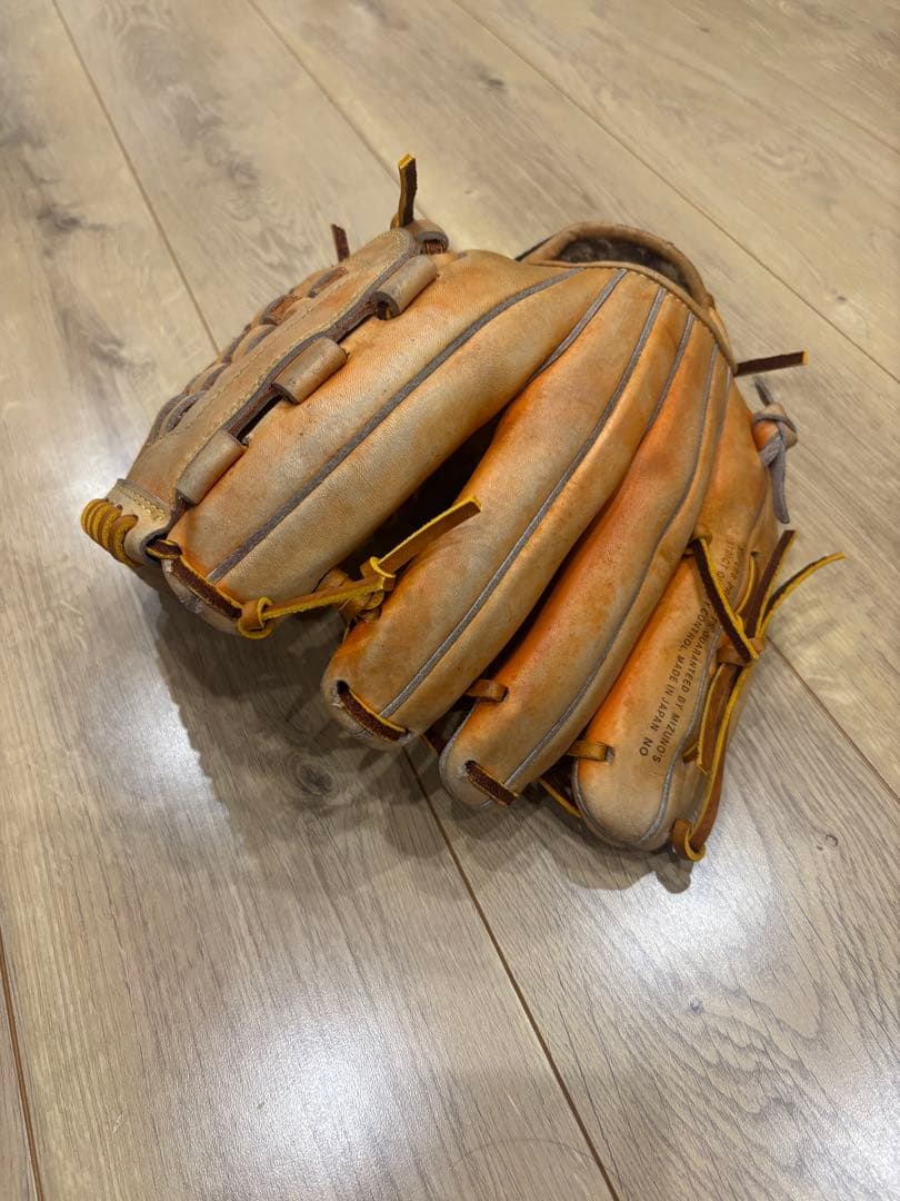 ミズノ一般硬式投手グローブ！廃盤品！フルメンテナンス！高校野球対応品！