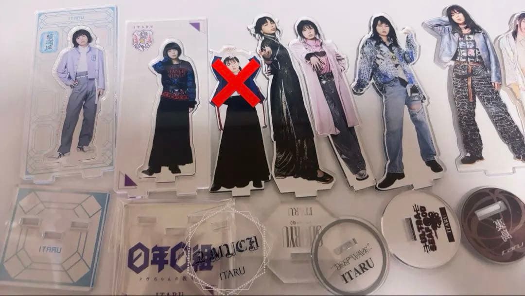 龍宮城 ITARU アクリルスタンド アクスタ コンプリート