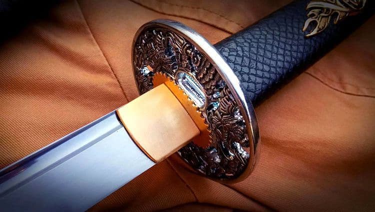 霊竜打刀 武具　刀装具　日本刀　模造刀 居合刀