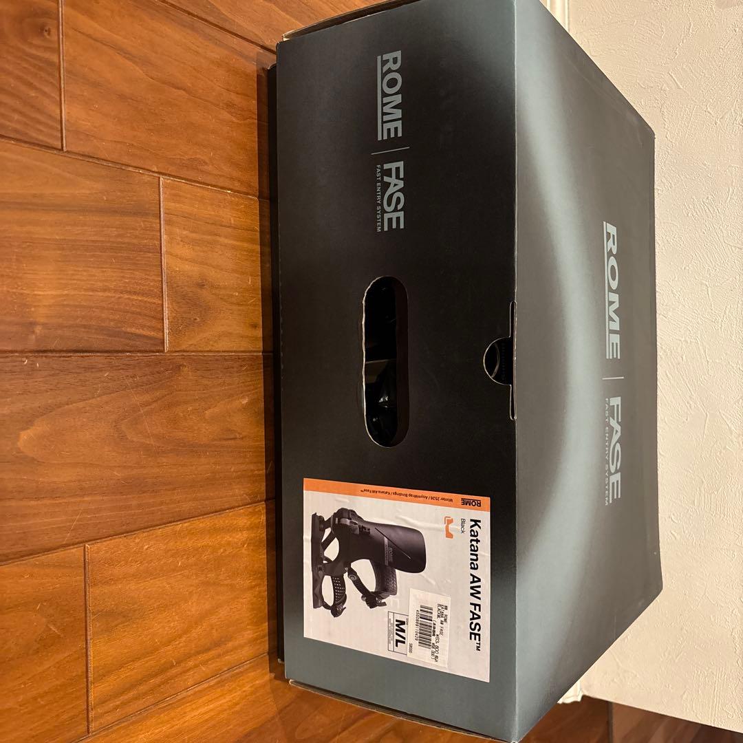 新作　ROME Katana AW FASE ビンディング M/L