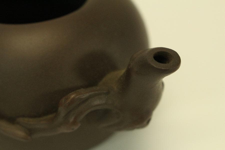 煎茶 紫泥 急須 中国美術(BB462)