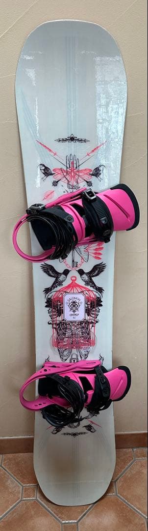 SALOMON GYPSY 151 & BURTON MISION 2点セット