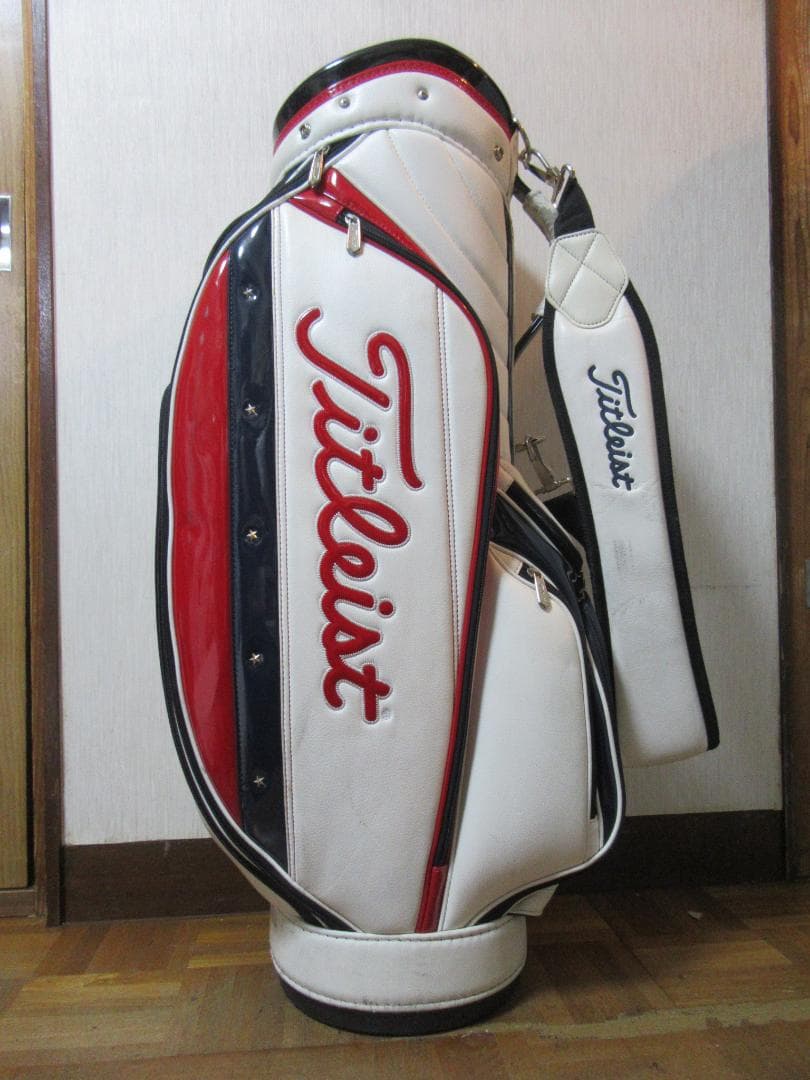 ★☆★タイトリスト★Titlest★ゴルフバック★白★☆★