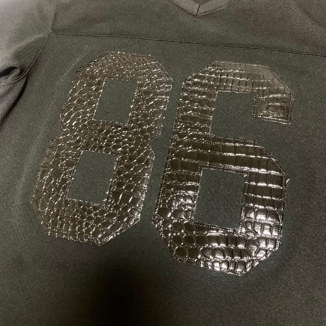 美品 Supreme メッシュTシャツ　フットボールジャージ　 クロコ型押　半袖