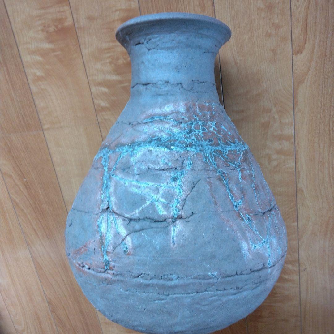 常滑焼のつぼ型花瓶