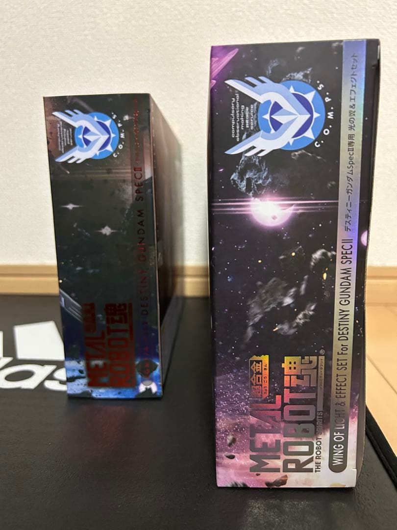 【メタルロボット魂】デスティニーガンダム SpecII 光の翼&エフェクトセット