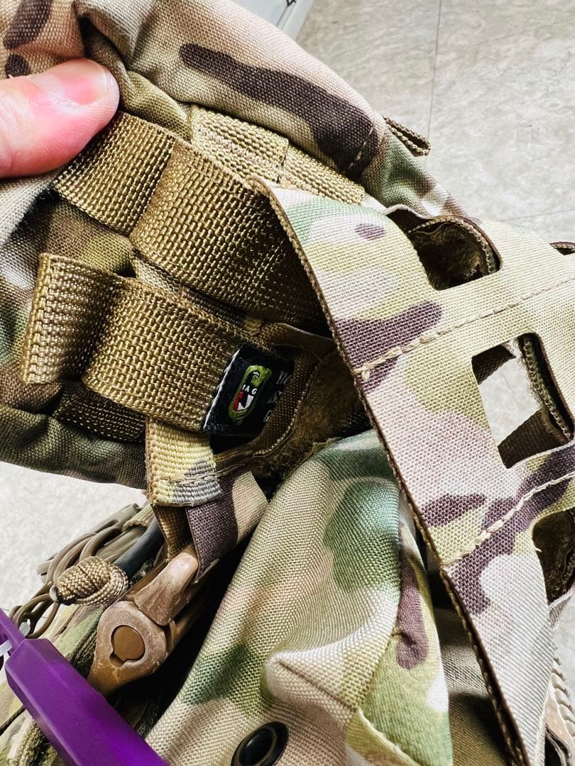 Cray JPC2.0 プレートキャリア　実物　Sマルチカム　LBT-6094