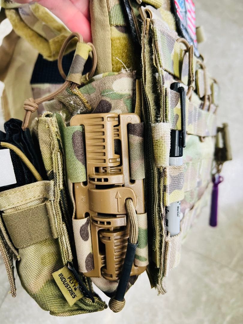 Cray JPC2.0 プレートキャリア　実物　Sマルチカム　LBT-6094