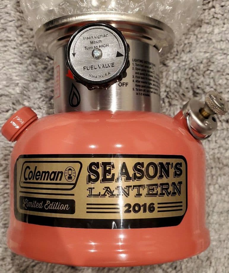 限定値下げ！　稀少品　廃盤　新品未使用　Coleman 2016年限定ランタン