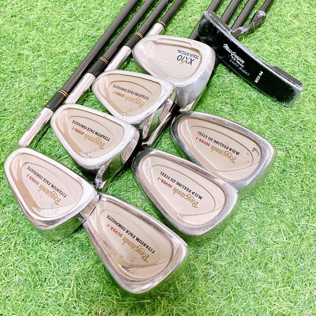 H13.スリクソン　初心者オススメ　ゴルフクラブ　メンズセット　右利き　12本