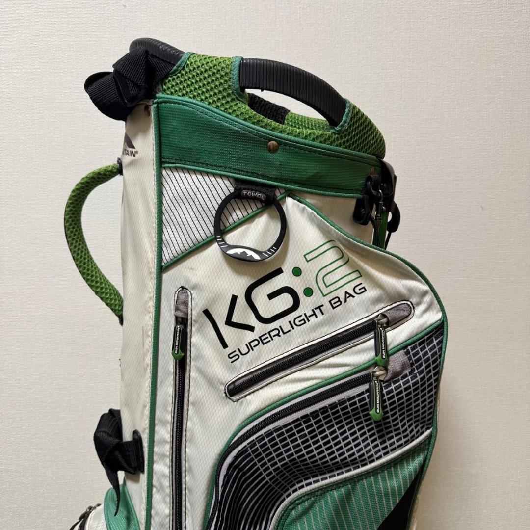 サンマウンテン KG:2 スタンド式 キャディバッグ 超軽量 2.1kg