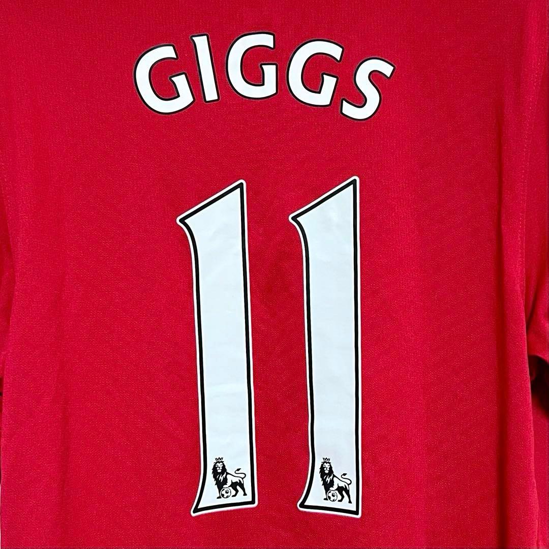 【極美品！】09/10 マンチェスター・U ♯11 ギグス【Mサイズ】ホーム